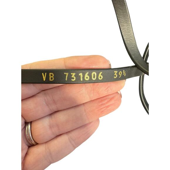 Saint Laurent NIB Cassandra 60mm Leather Sandals in Macadamia Brown Size 39.5 - Picture 8 of 11